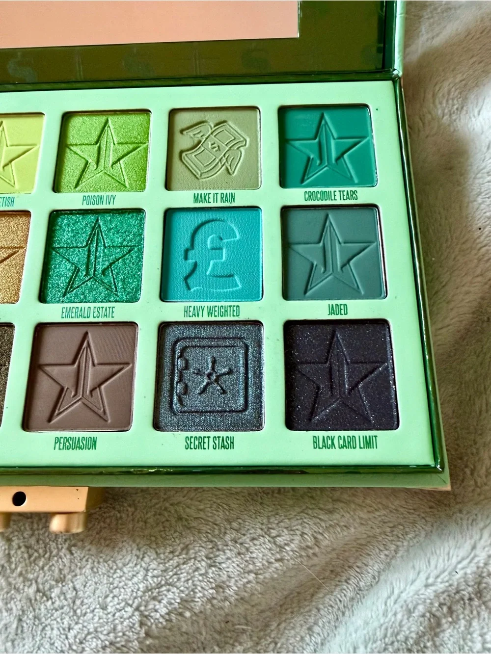 BNIB Jeffree Star Cosmetics Blood Money Eyeshadow Palette